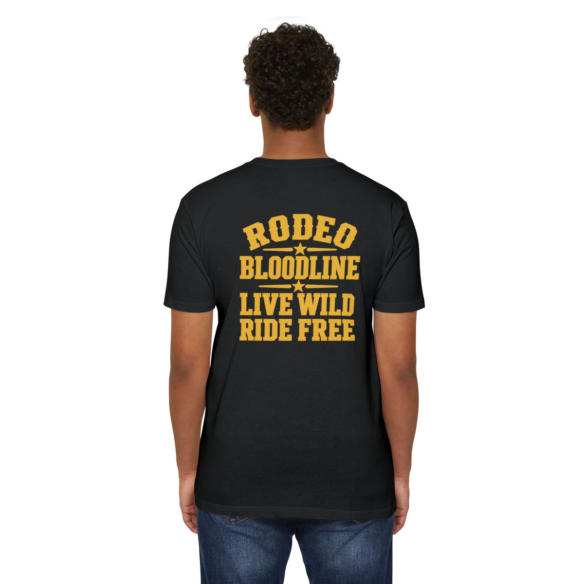 Rodeo Bloodline - Live Wild Ride Free Unisex T-Shirt