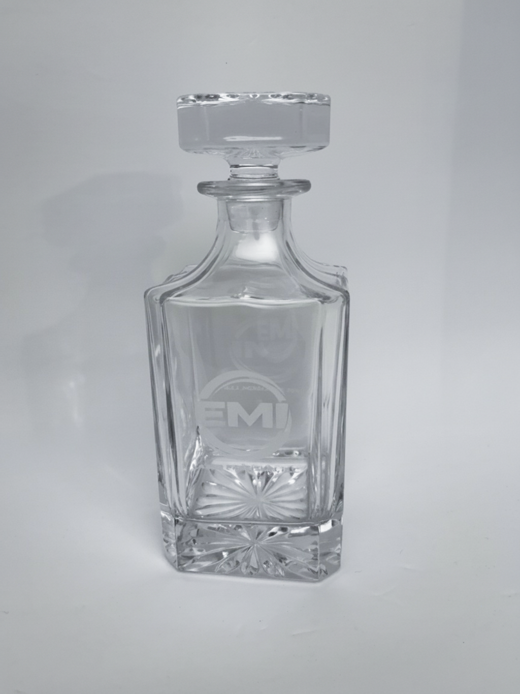 Custom Laser- Engraved 25oz Whiskey Decanter