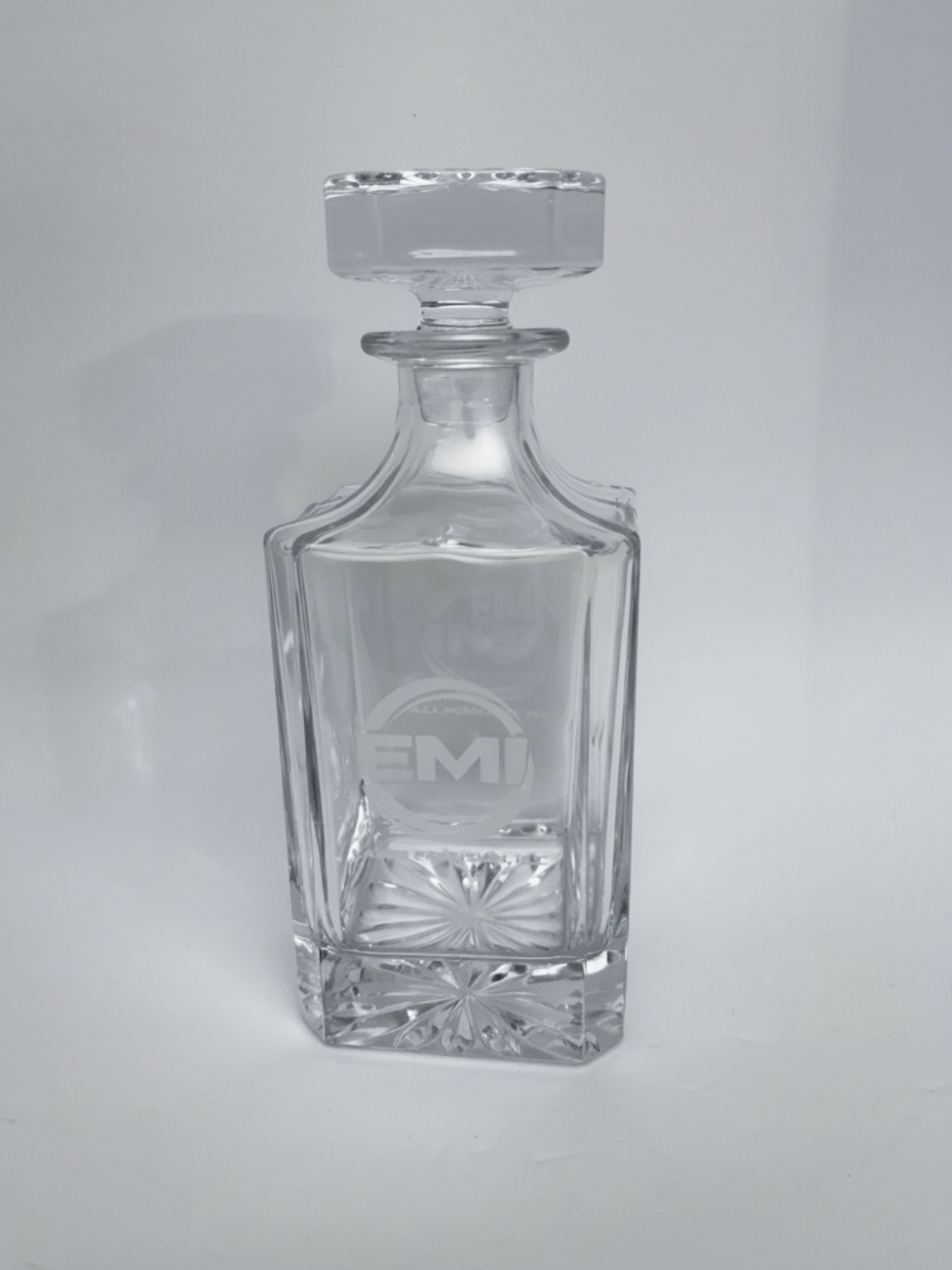 Custom Laser- Engraved 25oz Whiskey Decanter