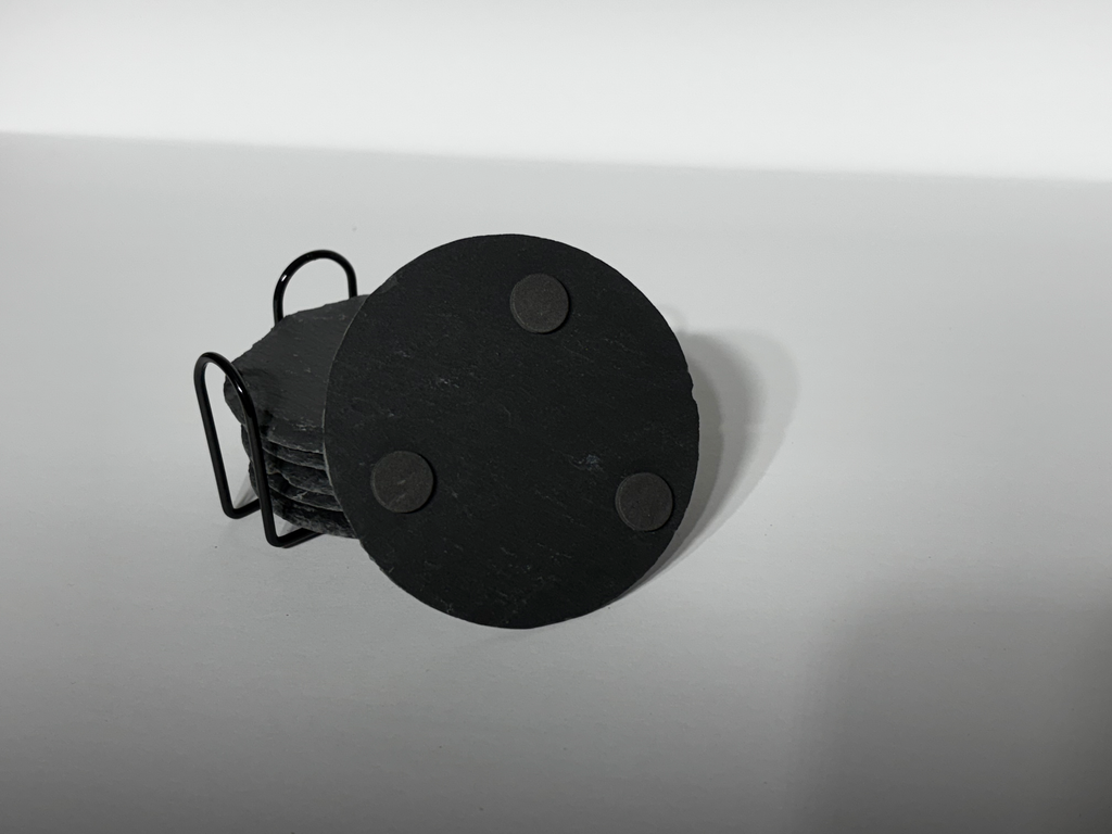 Round Slate Coaster