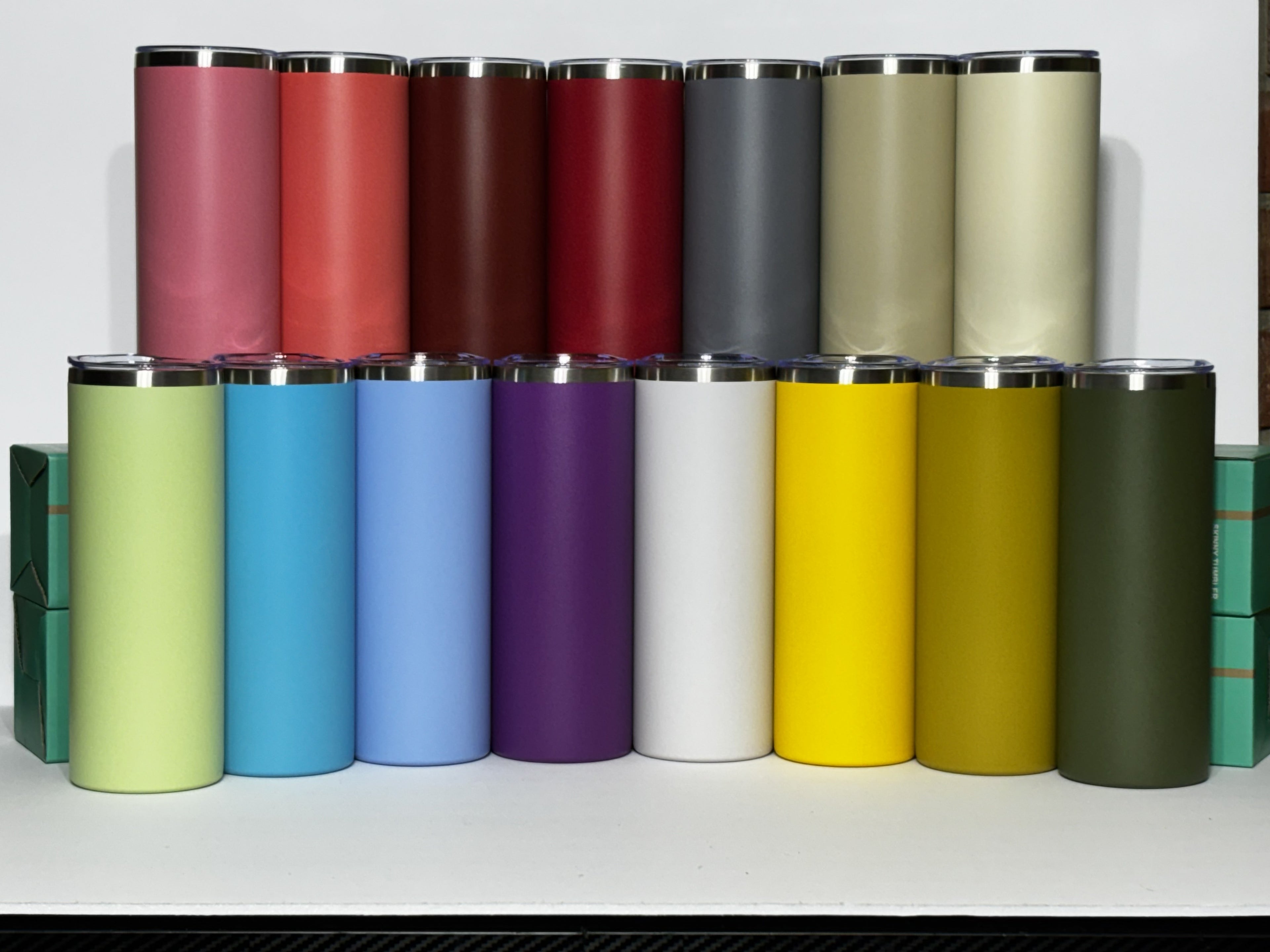 20 oz Stainless Steel Tumbler Skinny